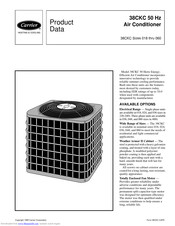 Carrier 38CKC Product Data