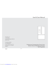 Viking Bottom-Mount Use & Care Manual