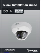 Vivotek FD8162 Quick Installation Manual