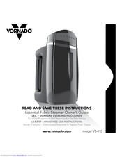 Vornado Steam Owner's Manual