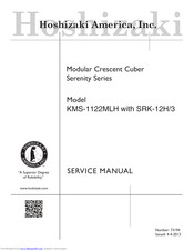 Hoshizaki Serenity Series SRK-12H3 Service Manual