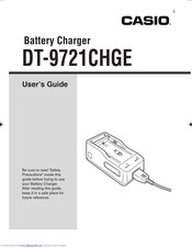 Casio DT-9721CHGE User Manual