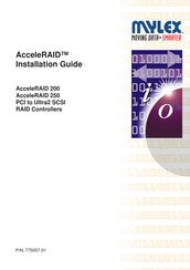 Mylex AcceleRAID 250 Installation Manual