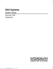 Intergraph ViZ RAX System Setup