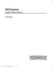 Intergraph S1832DL Tiger 100 System Board Manual