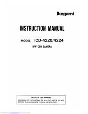 Ikegami ICD-4224 Instruction Manual