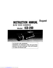 Ikegami ICD-200 Instruction Manual