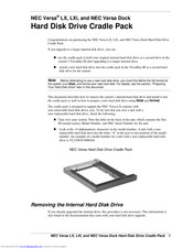 NEC Versa LX Installation Manual