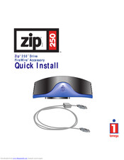 Iomega ZIP 250 Drive Quick Install Manual