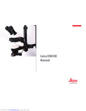 Leica IC80 HD Manual