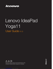 Lenovo IdeaPad Yoga11 User Manual