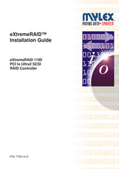 Mylex eXtremeRAID 1100 Installation Manual
