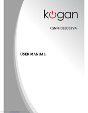 Kogan KGNFHDLED32VA User Manual
