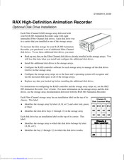 Intergraph RAX HD Manual