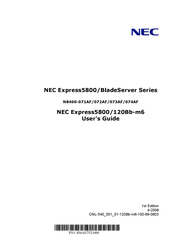 NEC Express5800/120Bb-m6 User Manual