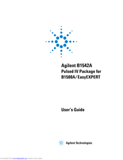 Agilent Technologies B1542A User Manual