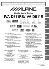 Alpine IVA-D511RB Owner's Manual