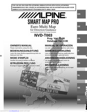 Alpine NVD-T003 Owner's Manual