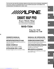 Alpine NVD-T334 Owner's Manual