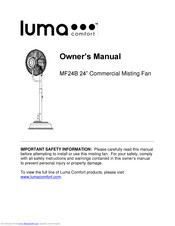 Luma MF24B 24 Owner's Manual
