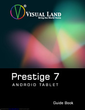 Visual Land Prestige 7 Manual Book