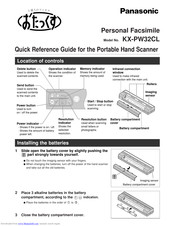 Panasonic KX-PW32CL Quick Reference Manual