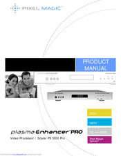 Pixel Magic Plasma Enhancer PE1000 Pro Product Manual