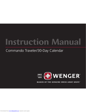 Wenger Traveler Series Instruction Manual