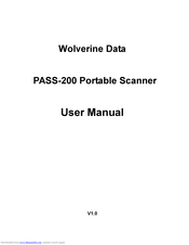 Wolverine PASS-200 User Manual
