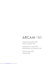 Arcam FMJ P35 Handbook