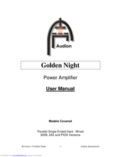 Audion Golden Night PX25 User Manual