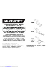 Black & Decker GSL35 Instruction manual : Free Download