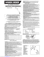 Black & Decker GC818 Instruction Manual