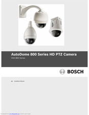 Bosch VG5 800 SERIES Installation Manual