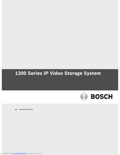 Bosch 1400 Series Installation Manual