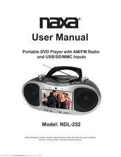 Naxa NDL-252 User Manual