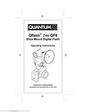 Quantum Instruments Trio QF8 Operating Instructions Manual