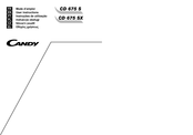 Candy CD 675 S User Instructions