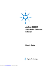Agilent Technologies 16440A User Manual