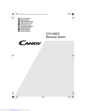 Candy CIV149EX User Instructions
