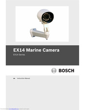 Bosch EX14 Series Instruction Manual