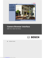 Bosch NBN-733 Software Manual