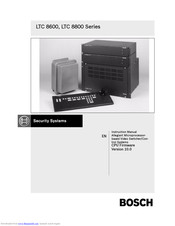 Bosch LTC 8808/00 Series Instruction Manual