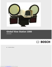 Bosch Global View Station 1000 Operation Manual