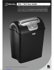 Rexel V60 User Manual