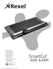 Rexel SmartCut A445 Instruction Manual