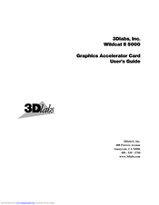 3dlabs Wildcat II 5000 User Manual
