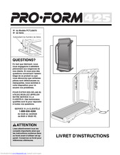 Pro-Form PCTL93070 Livret D'instructions Manual