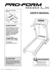 ProForm PFTL42105.0 User Manual