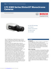 Bosch DinionXF LTC 0385/50 Postpone